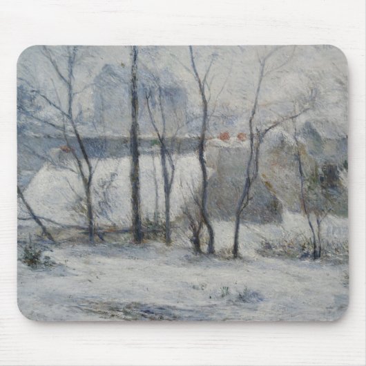 Winterlandschap (door Paul Gaugin) Muismat (Voorkant)