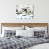 WINTERLANDSCHAP DUBLIN, OHIO CANVAS AFDRUK (Insitu (Slaapkamer))