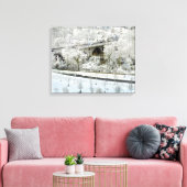 WINTERLANDSCHAP DUBLIN, OHIO CANVAS AFDRUK (Insitu (Woonkamer))