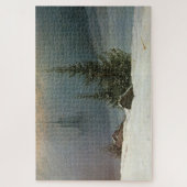 Winterlandschap: een meesterwerk van Friedrich Legpuzzel (Verticaal)