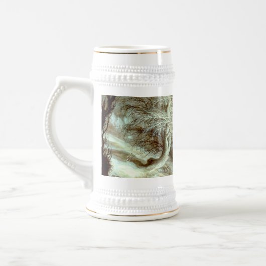 Winterlandschap Gijsbrecht Leytens Bierpul (Links)