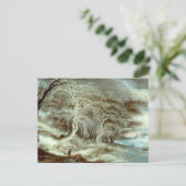 Winterlandschap Gijsbrecht Leytens Briefkaart (Staand voorkant)