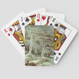 Winterlandschap Gijsbrecht Leytens Pokerkaarten