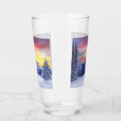 Winterlandschap Glas (Rechts)