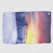 Winterlandschap Golfhanddoek (Horizontaal)