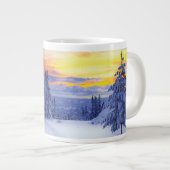 Winterlandschap Grote Koffiekop (Voorkant rechts)