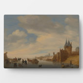 Winterlandschap in Arnhem | 1653 Fotoplaat (voorkant)