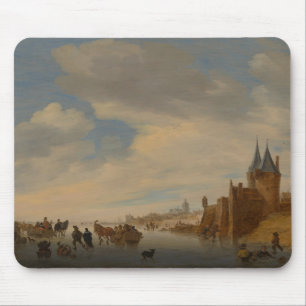 Winterlandschap in Arnhem   1653 Muismat