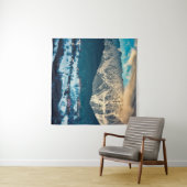 Winterlandschap in het Karpatische gebergte. Bran, Wandkleed (In Situ (horizontaal))