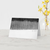 winterlandschap kaart (Gele Bloem)