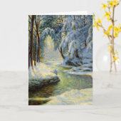 winterlandschap; kaart (Gele Bloem)