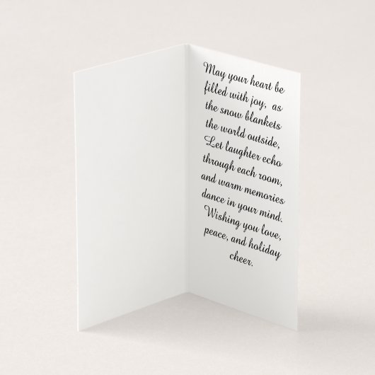 Winterlandschap Kaart (Binnen)