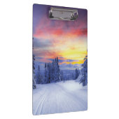 Winterlandschap Klembord (Rechts)