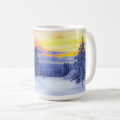 Winterlandschap Koffiemok (Voorkant rechts)