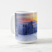 Winterlandschap Koffiemok (Voorkant links)