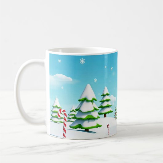 WINTERLANDSCHAP KOFFIEMOK (Links)