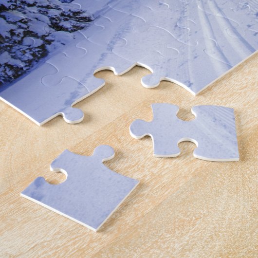 Winterlandschap Legpuzzel (Zijkant)