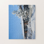 Winterlandschap Legpuzzel (Verticaal)
