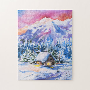 Winterlandschap Legpuzzel