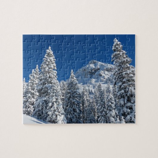 Winterlandschap Legpuzzel (Horizontaal)