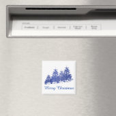 Winterlandschap Magneet (Insitu (Vaatwasser))