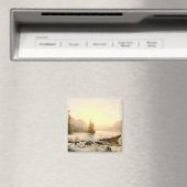 Winterlandschap Magneet (Insitu (Vaatwasser))