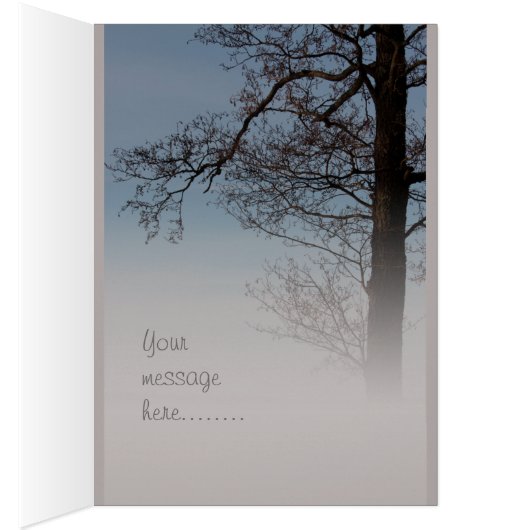 Winterlandschap met boom CC0370 (Binnen (Rechts))