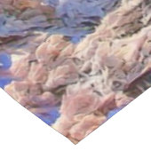 Winterlandschap met gesneeuwde bomen waterverf tafelkleed (Gekanteld)