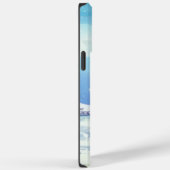Winterlandschap met heldere volle maan Case-Mate iPhone case (Achterkant / Rechts)