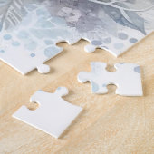 Winterlandschap met herten legpuzzel (Zijkant)