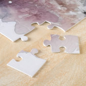 Winterlandschap met herten legpuzzel (Zijkant)