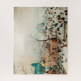 Winterlandschap met ijsberen - Avercamp Legpuzzel