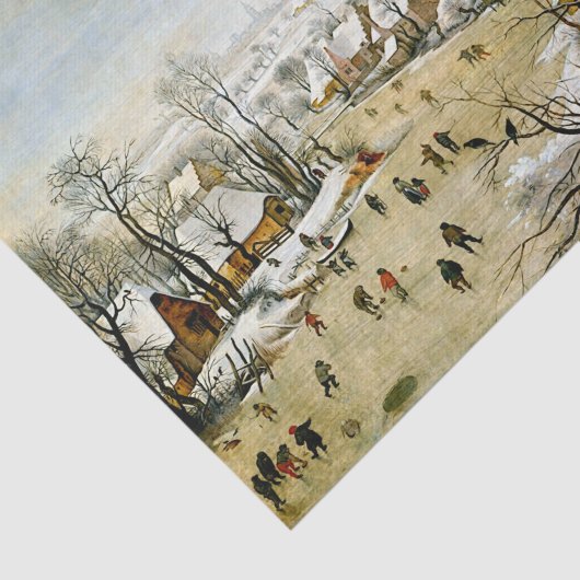 Winterlandschap met ijsberen, ontkoppeling tissuepapier (Detail)