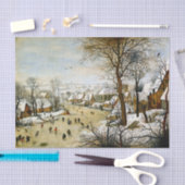 Winterlandschap met ijsberen, ontkoppeling tissuepapier (Craft)