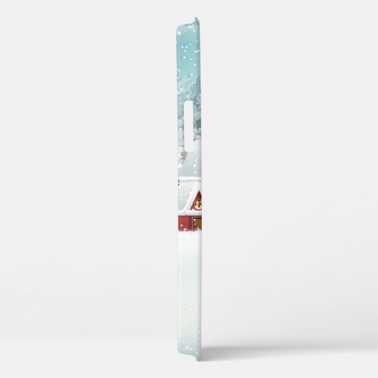 winterlandschap met sneeuwdekhuizen Case-Mate iPhone case (Achterkant / Rechts)