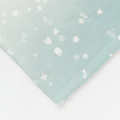 winterlandschap met sneeuwdekhuizen fleece deken (Hoek)