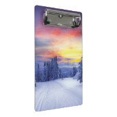 Winterlandschap Mini Klembord (Schuin)