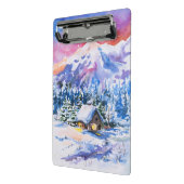Winterlandschap Mini Klembord (Angled2)