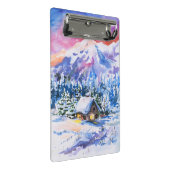 Winterlandschap Mini Klembord (Schuin)