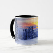 Winterlandschap Mok (Voorkant links)