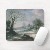 Winterlandschap Muismat (Met muis)