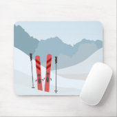 Winterlandschap Muismat (Met muis)