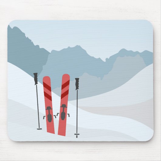 Winterlandschap Muismat (Voorkant)