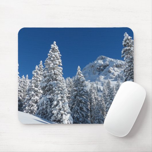 Winterlandschap Muismat (Met muis)