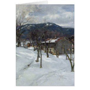 Winterlandschap nabij Kutterling, 1899