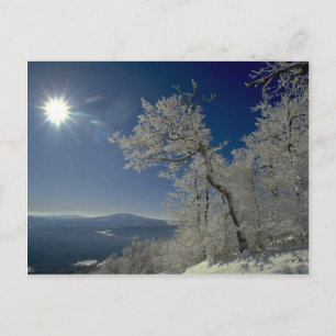 Winterlandschap, New England Briefkaart