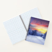 Winterlandschap Notitieboek (Binnen)