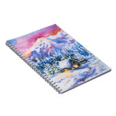 Winterlandschap Notitieboek (Rechterzijde)