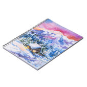 Winterlandschap Notitieboek (Linkerzijde)