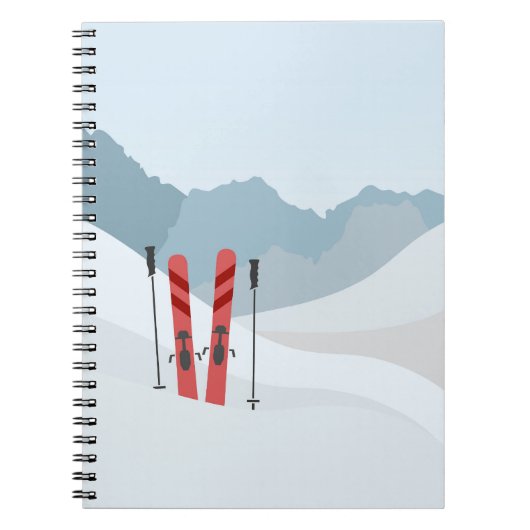 Winterlandschap Notitieboek (Voorkant)